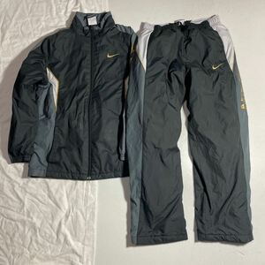 ナイキ NIKE スポーツ トレーニング用 中綿入りウィンドブレーカー 上下セット ジュニア 子供用 145cm