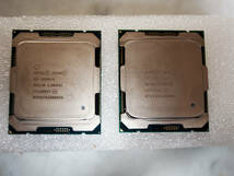 Intel xeon E5-2698v4 正規完動品 送料無料 2個セット_画像1
