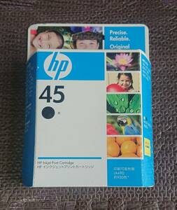 【送料無料】未使用品 HP 純正インク 45 黒 ブラック プリンターインク インクジェットカートリッジ HP