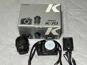 【中古】PENTAX K-70 18-135WRキット + Tamron LD Di SP 70-200mm F/2.8