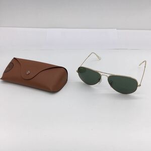 レイバン Ray-Ban RB3026 アビエイター AVIATOR ラージメタル LARGE METAL プラスチック×金属素材 黒×ゴールド サングラス ケース付属