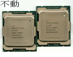 【ジャンク】故障品　Xeon W-2245 SRH02 , W-2235 SRGVA　