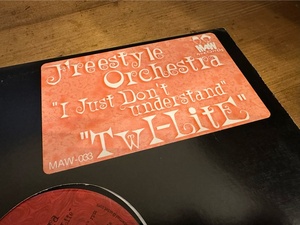 12”★Freestyle Orchestra / I Don't Understand This / Twi-Lite / ディープ・ハウス！