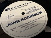 12”★John Robinson / Gotta Be There / Give It To Me / ユーロ・テクノ・クラシック！_画像1