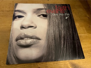 12”★Faith Evans / Love Like This / You Used To Love Me / Soon As I Get Home / R&B！