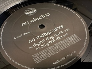 12”★Nu Electric / No Matter What / Digital Dog / TV Rock / Hoxton Whores / エレクトロ・ヴォーカル・ハウス！
