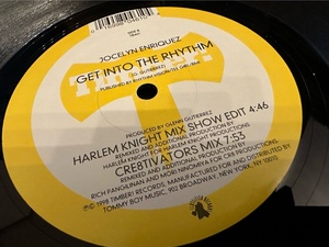 12”★Jocelyn Enriquez / Get Into The Rhythm / Harlem Knight / プログレッシブ・ヴォーカル・ハウス！