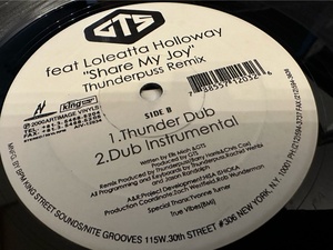 12”★GTS Feat. Loleatta Holloway / Share My Joy / Thunderpuss / ヴォーカル・ハウス！