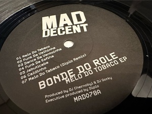 12”★Bonde Do Role / Melo Do Tobaco EP / Diplo / エレクトロ・ラテン・ブレイクビーツ！