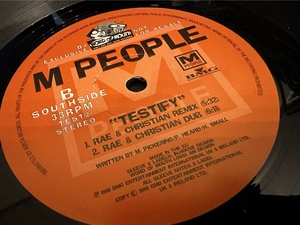 12”★M People / Testify / D*Influence / Rae & Christian / Ronin / ダウンテンポ ！！