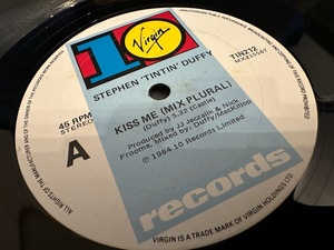 12”★Stephen 'TinTin' Duffy / Kiss Me (Mix Plural) / シンセ・ポップ・ディスコ！