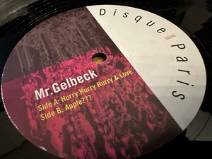 12”★Mr. Gelbeck / Hurry Hurry Hurry & Love / ハウス・ミックス ！Supremes / You can't hurry love / Royksopp / epple