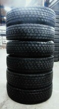 送料無料 225/80R17.5 ヨコハマ 710R ミックス 20年 4トンアルミ 17.5×6.00 6穴 研磨済み 6本セット フォワード レンジャー ファイター等_画像7