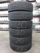 送料無料　スタッドレス　205/70R16　TOYO　M935　20年　三菱キャンター　ふそう　新車外しXAC16×5.5K　115-8C　5穴　現状美品　6本セット_画像6