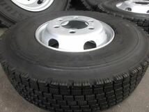 送料無料　スタッドレス　225/90R17.5　BS　W910　20年　4トン17.5×6.00　両面再塗装　6本　フォワード　レンジャー　ファイター等_画像3