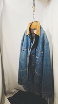 Vintage Lee 81-LJ denim coverall jacket 70s リー デニム ワーク カバーオール ジャケット ブランケット付き アメリカ製 ビンテージ_画像10