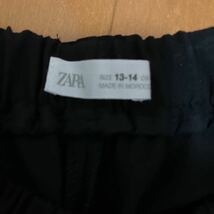 ザラ。ZARA。パンツ。黒。150,160。_画像5