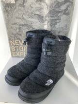 THE NORTH FACE ブーツ/25cm ヌプシ ブーティー ウール 2 ミックスグレー NFW51683☆中古_画像1