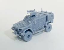 2両 L-ATV 1/144 汎用型＋指揮通信型 MRAP レジンキット アメリカ軍 ジオラマ 戦車 装甲車 兵員輸送車 APC TANK IFV_画像6