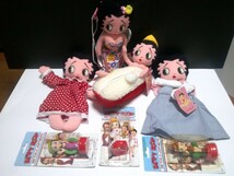 ☆ BETTY BOOP ベティちゃん グッズ まとめ セット 大量 ☆フィギュア系☆ぬいぐるみ系☆パペット系☆レア_画像1