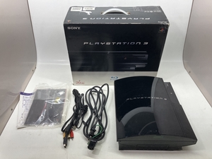 [1円～] ジャンク SONY ソニー PlayStation3 20GB 本体 レトロ ゲーム ハード 動作未確認 現状品