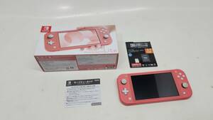 【6539】1円~ Nintendo Switch Lite スイッチ ライト XJJ コーラル CORAL ゲーム機 ジャンク品