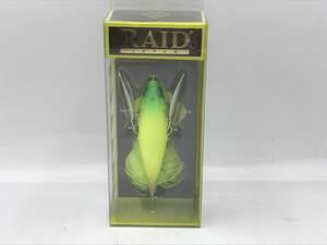 【6136】RAIDJAPAN ダッジ DG019 バナナフィッシュ DODGE レイドジャパン banana fish ダッヂ ハードルアー 羽根モノ 中古品