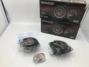 【6138】KENWOOD コアキシャル2wayカスタムフィットスピーカー KFC-RS104 車載用 2組セット ケンウッド ジャンク品