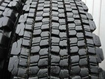 ◆ 冬 美品9.5分山 ブリヂストン W900 225/80R17.5 123/122L 6本 2021年製 ◆_画像5