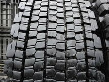 ◆ 冬 美品9.5分山 ブリヂストン W900 225/80R17.5 123/122L 6本 2021年製 ◆_画像8