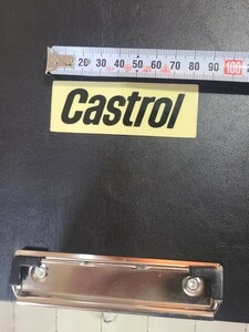 カストロール ステッカー Castrol 当時物　GT380 SS KH KH250 RZ RG NSR GT パッソル　マッハ　cbx mbx　カストロール　GPS　ジョグディオ