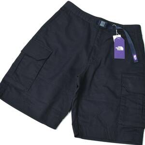 未使用 THE NORTH FACE PURPLE LABEL ノースフェイス パープルレーベル ストレッチツイル カーゴショーツ 32 DN ショートパンツ nanamica