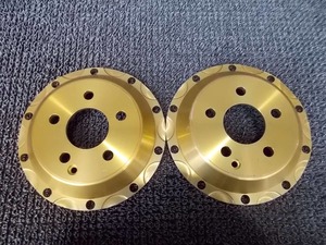 * beautiful goods! super-discount!* after market bell housing 5 hole PCD112 2 piece brake rotor for 2 pieces set Benz BMW etc. / Q4-1626