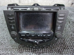 ★激安!★CL7 アコード 純正 ノーマル マルチナビ モニター オーディオ 39050-SEA-J410-M1 RG843JO CMB25001695 / Q4-1443