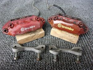 ★激安!★アルファロメオ 155 brembo ブレンボ コンバージョンキット フロント ブレーキ キャリパー 4POT 4ポット 左右 / 2Q11-771