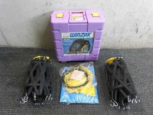 ★新品!★BRIDGESTONE ブリヂストン WINZAK ウィンザック タイヤチェーン 非金属 ゴム 205/60-15 205/65-14 L565 / 4H11-1252