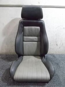 ★激安!★RECARO レカロ LM セミバケット セミバケ シート リクライニング 底6点止め 両側三角ダイヤル レザー 張り替え / 4Q11-616