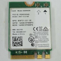 Intel DualBand Wireless-AC8260 内蔵 無線LANカード 8260NGW M.2 NGFF 867Mbps Bluetooth4.2 P02141_画像1