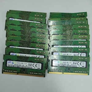 【20枚セット】4GB DDR3 SAMSUNG 1R×8 PC3L-12800S-11-12-B4 S.O.DIMM 204pin ノートPCメモリ まとめ売り 業者様向け【動作確認済】P01048