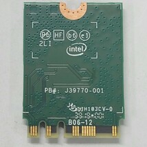 Intel Wireless-AC 9260 5GHz/2.4GHz 802.11ac MU-MIMO 1.73Gbps 内蔵 無線LANカード 9260NGW P02251_画像2