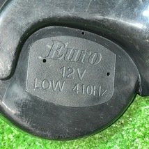 Euro　12V　ホーン　LOW　410HZ　1個　現状品_画像2