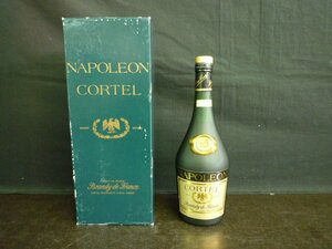 AMB-00928-03 CORTEL ブランデー NAPOLEON Brandy de France 箱破れあり 40度 700ml 未開封