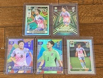 2023 Panini Donruss FIFA Women's World Cup ５枚セット 長谷川 唯・永野 風花など_画像1