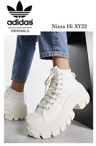 ☆希少☆adidas Originals Nizza Hi XY22 厚底 White (約24.5cm)