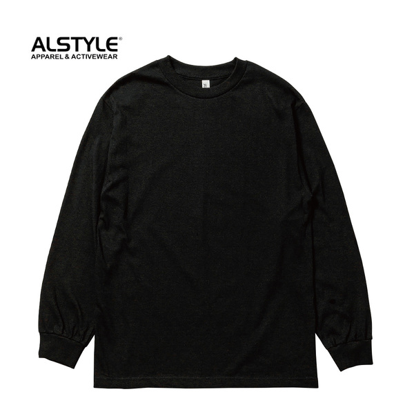 AAA アルスタイルアパレル 6oz 長袖 Tシャツ ブラック Mサイズ Alstyle Apparel Classic 6.0 oz Long Sleeve T-Shirt