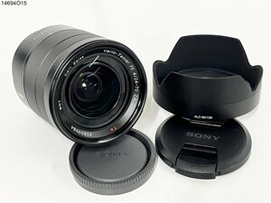 ★SONY ソニー Carl Zeiss Vario-Tessar FE 4/24-70 ZA OSS T* SEL2470Z 一眼レフ カメラ レンズ ALC-SH130 フード 14694O15-8