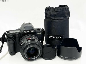 ★CONTAX コンタックス NX Carl Zeiss Vario-Sonnar 3.5-5.6/28-80 T* 一眼レフ フィルムカメラ シャッター可能 ジャンク 14704O15-11