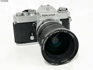 ★シャッターOK◎ Nikon ニコン Nikomat ニコマート EL NIKKOR 35-70mm 1:3.5 一眼レフ フィルムカメラ ボディ レンズ 14752O5-8