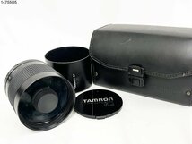 ★TAMRON タムロン SP 500mm 1:8 TELE MACRO BBAR MC Nikon N/AI ニコン用 一眼レフ カメラ ミラーレンズ フード ケース付 14755O5-4_画像1