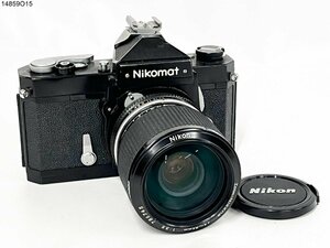 ★シャッターOK◎ Nikon Nikomat FTN ニコン ニコマート NIKKOR 43-86mm 1:3.5 一眼レフ フィルムカメラ ブラックボディ レンズ 14859O15-8